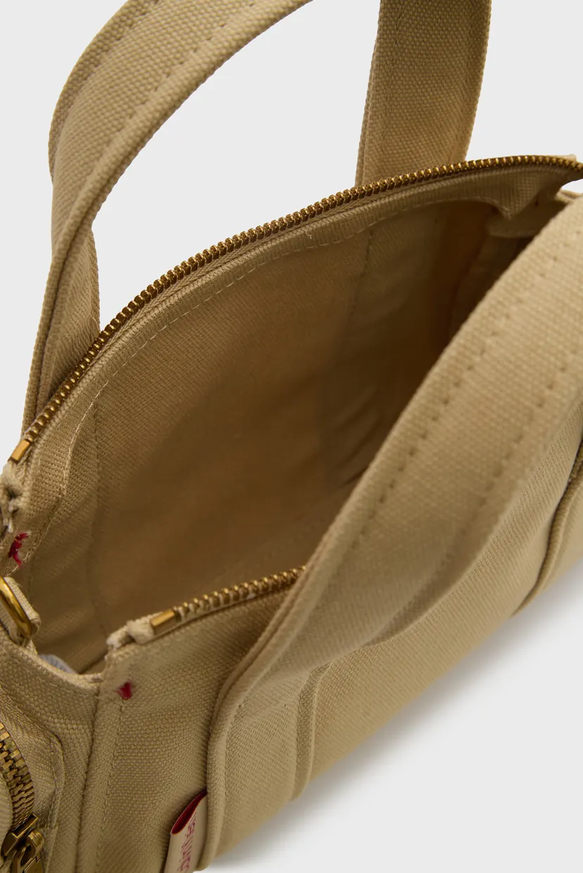 Geanta/WEBBING STRAP CANVAS POCKET BAG 5