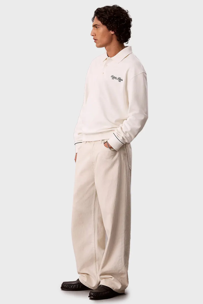Свитшот/LS 350GSM TERRY PIPED POLO SWEAT 3