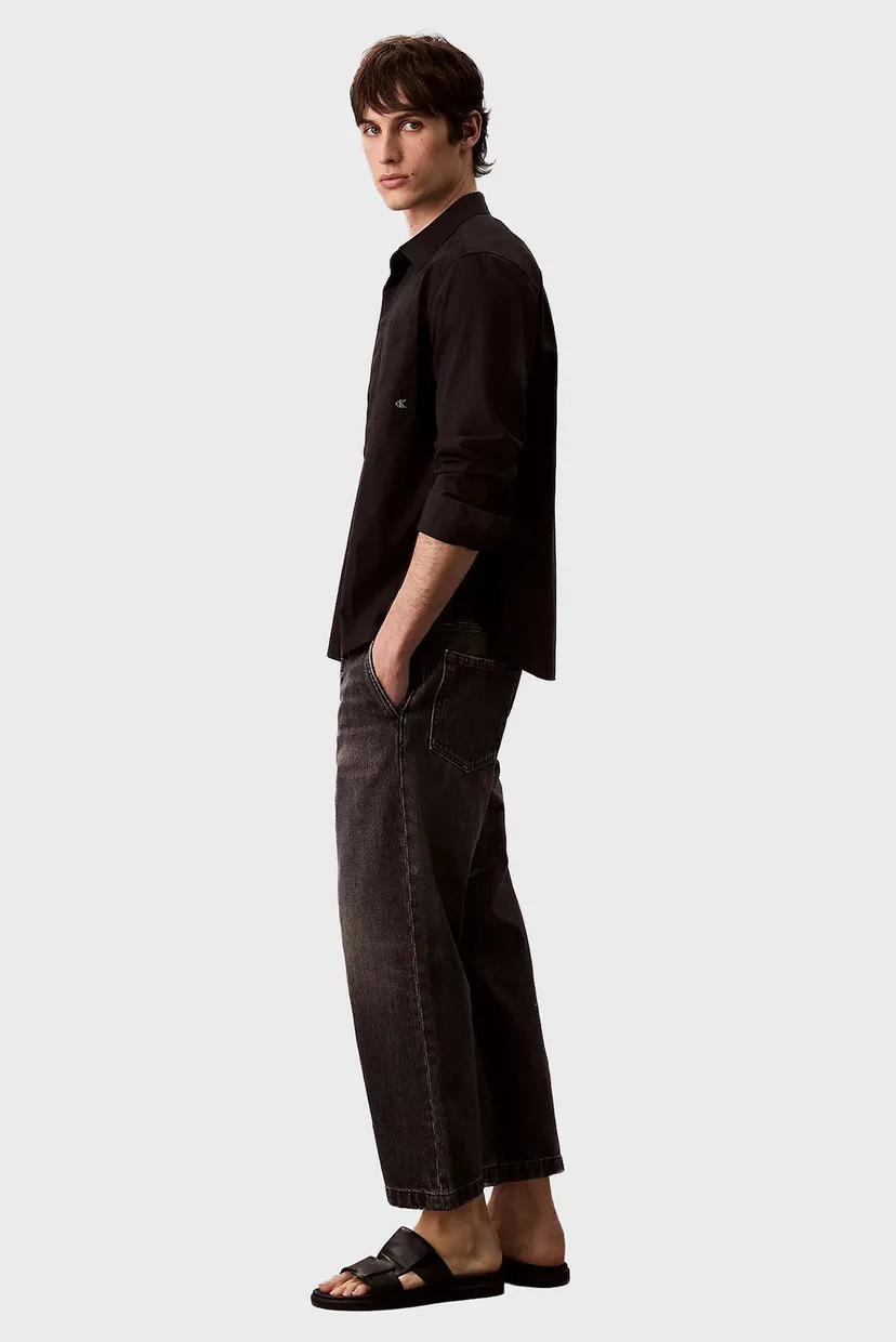 Blugi/CROPPED 90S TAPER TUMBLED BLACK 3