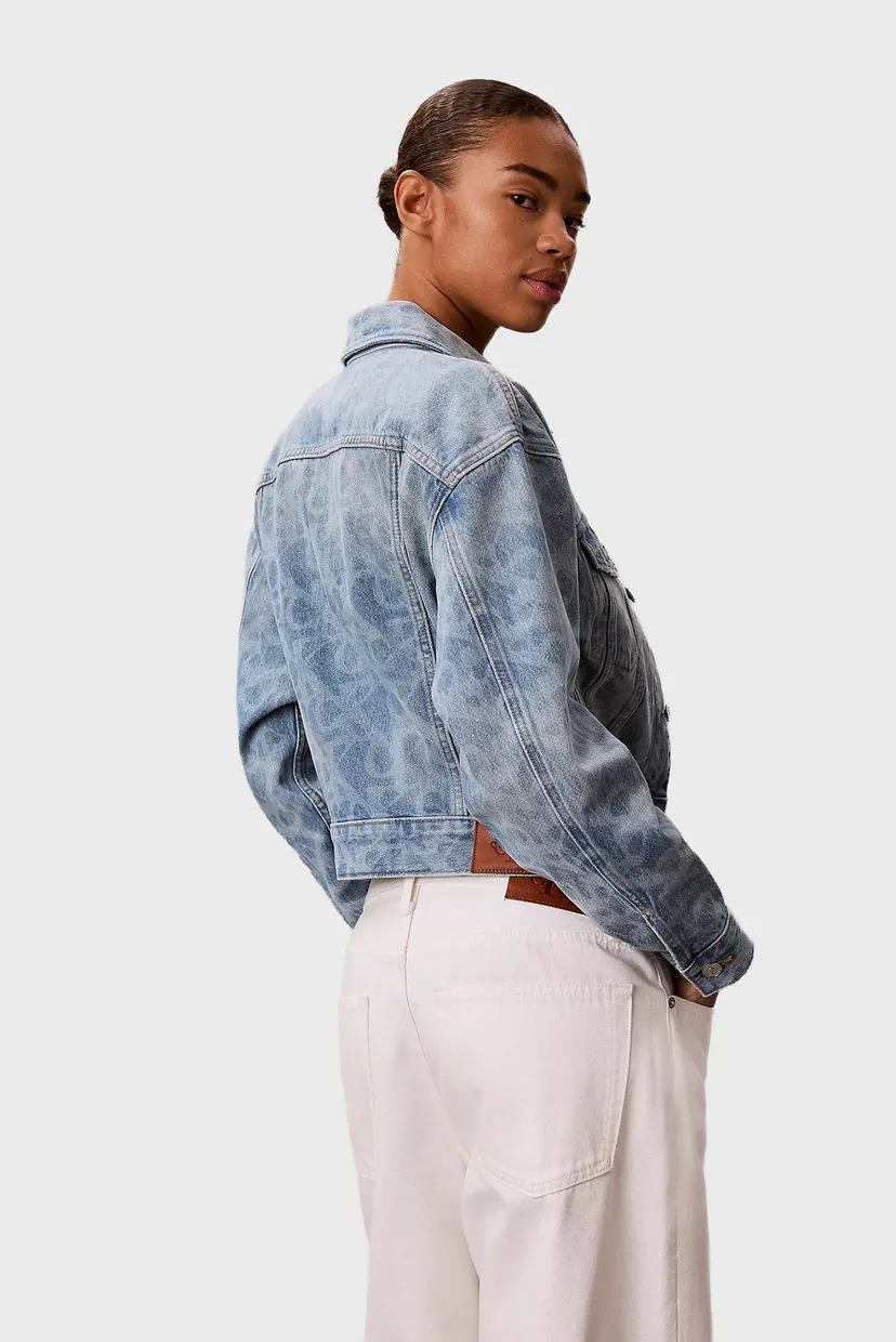 Куртка джинсовая/AOP 90s TRUCKER JACKET LT PLAYBI 3