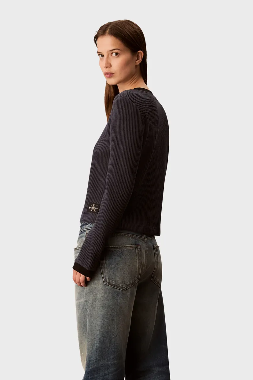 Maneca lunga/LS WAFFLE TEE 3