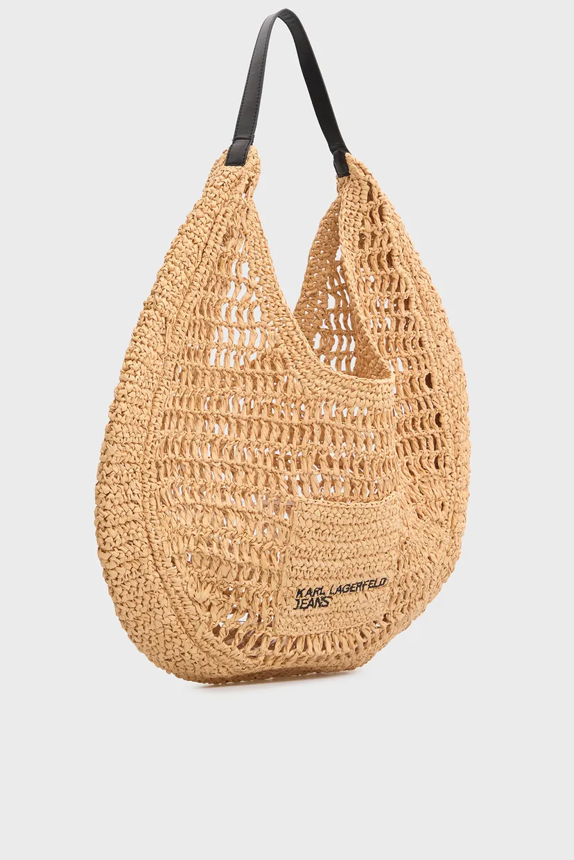 Sac/KLJ RAFFIA SUMMER HOBO 3