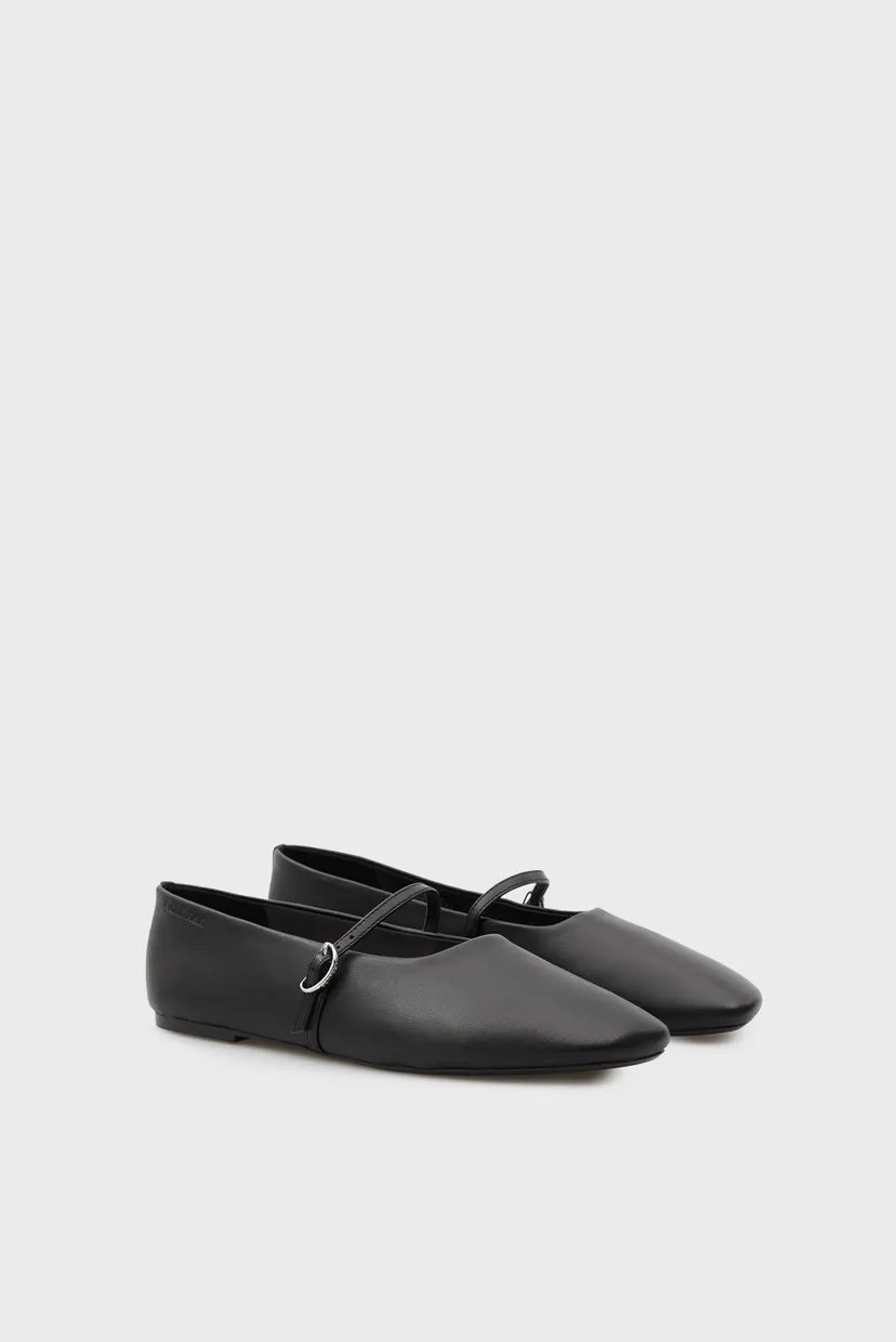 Balerini/OBLIQUE BALLERINA MJ LTH HDW 3
