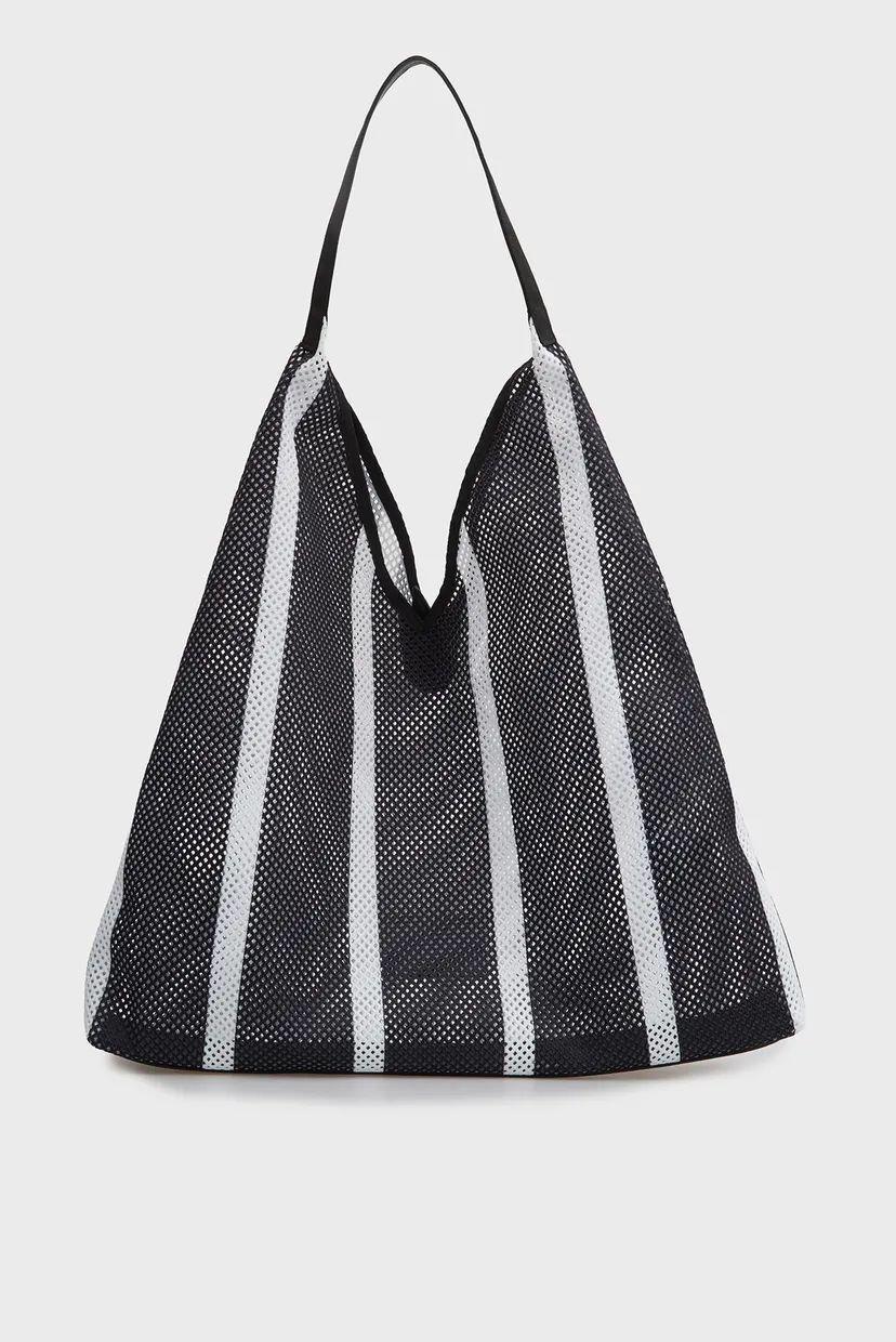 Sac/KLJ STRIPES MESH SUMMER TOTE 3