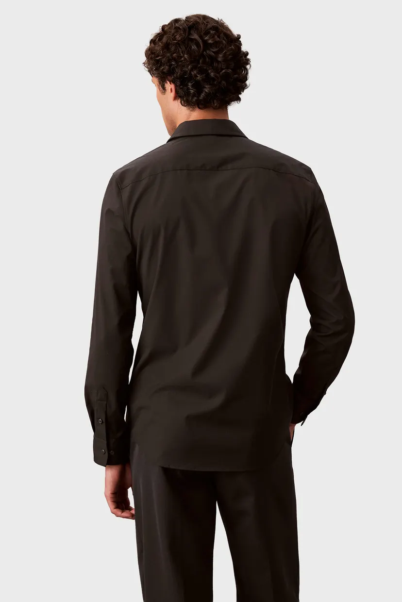 Cămaşă/LS SOLID SUPIMA STRETCH SLIM SHI 3