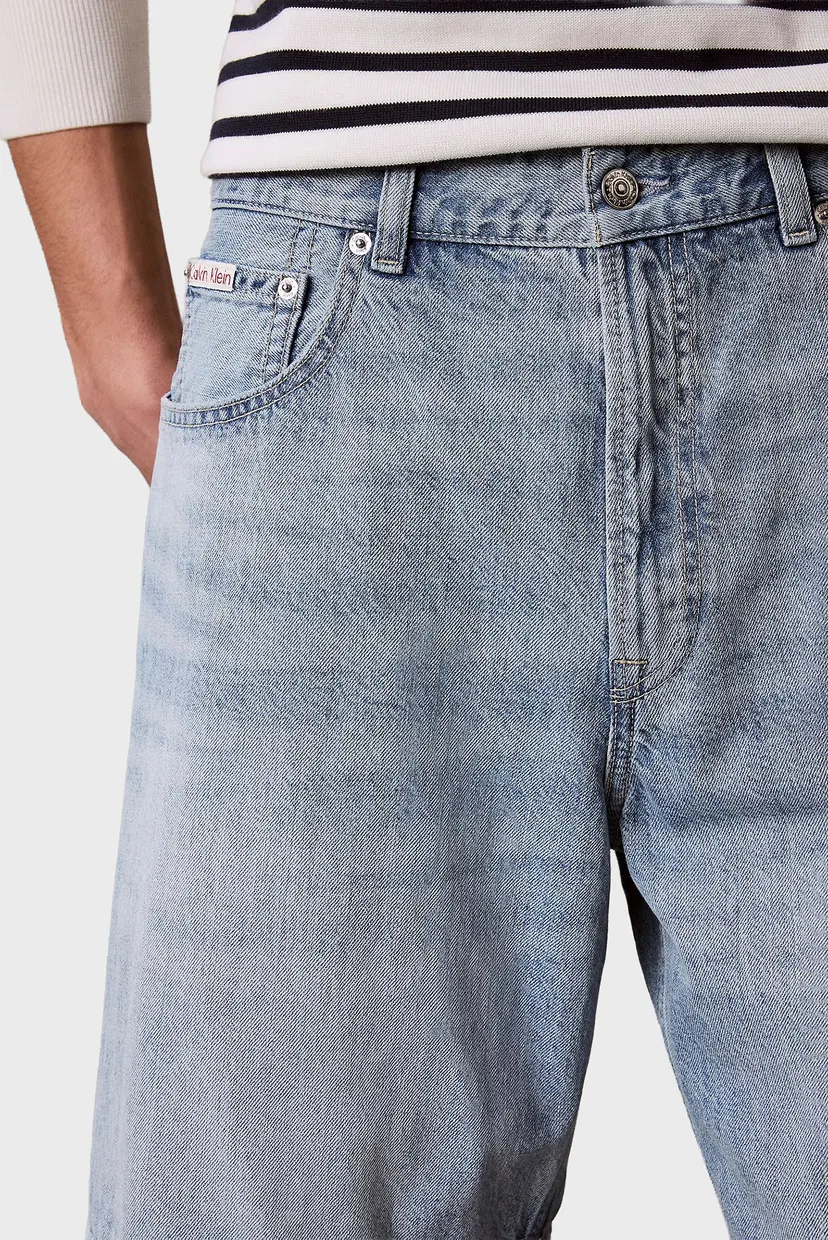 Шорты/LINEN 90S SHORT DRIFTWOOD BLUE 5