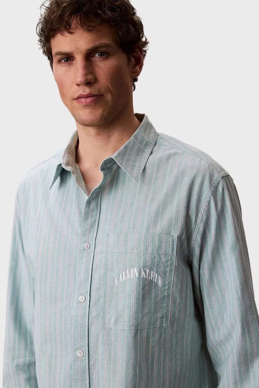 Рубашка/LS YD STRIPE WASHED OXFORD EASY 5