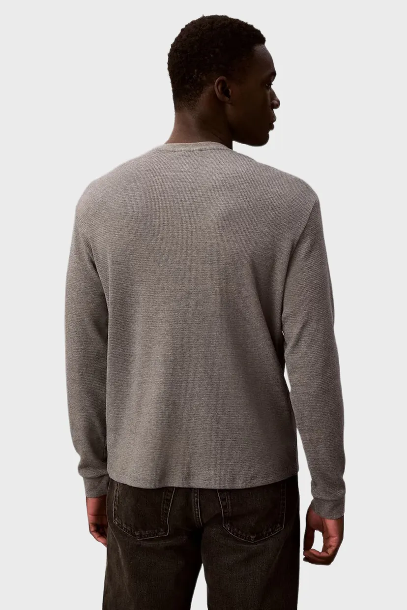 Лонгслив/LS WAFFLE BADGE CREWNK TEE 3