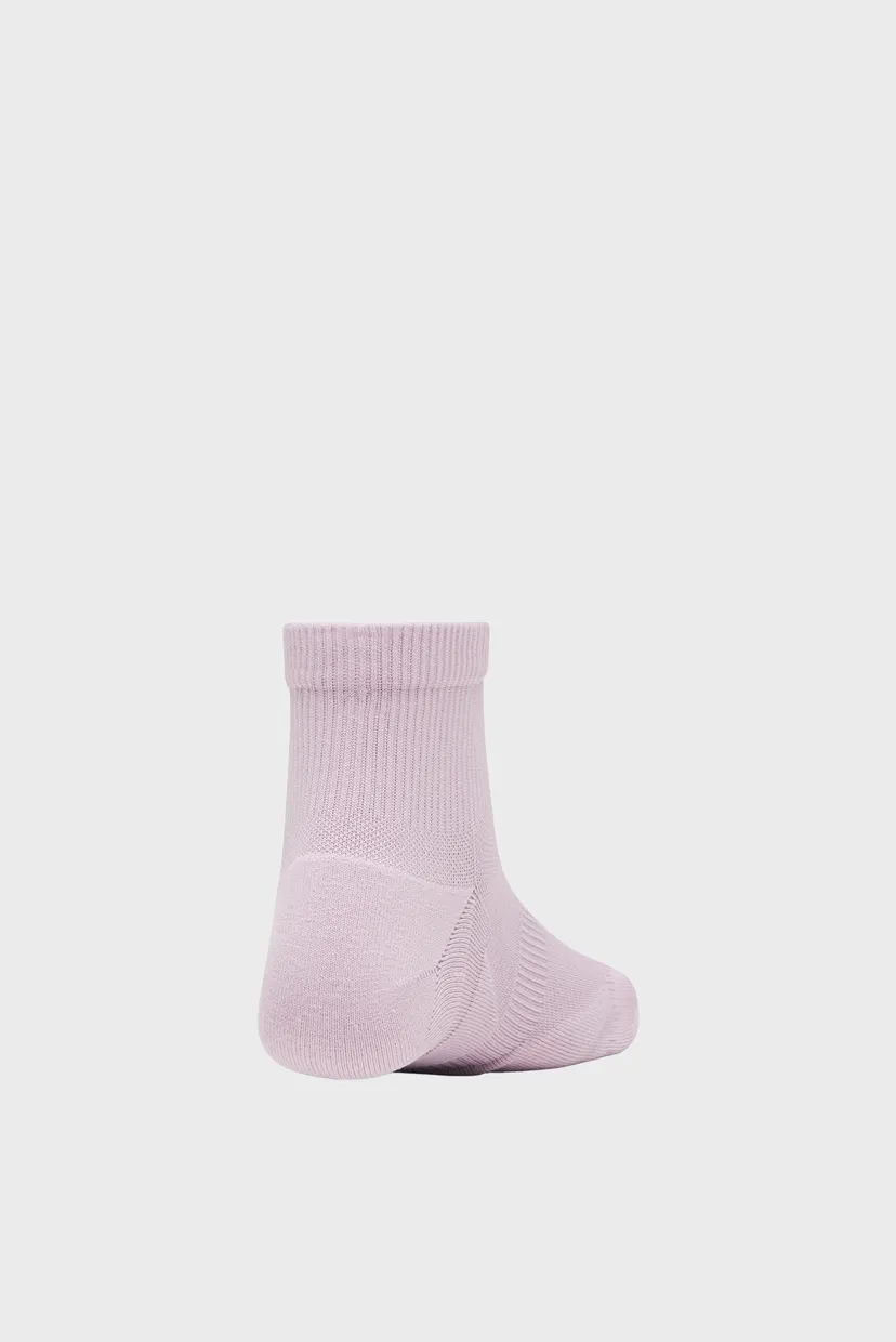 Носки/UA Women's Vanish 3pk Qtr-PNK 3