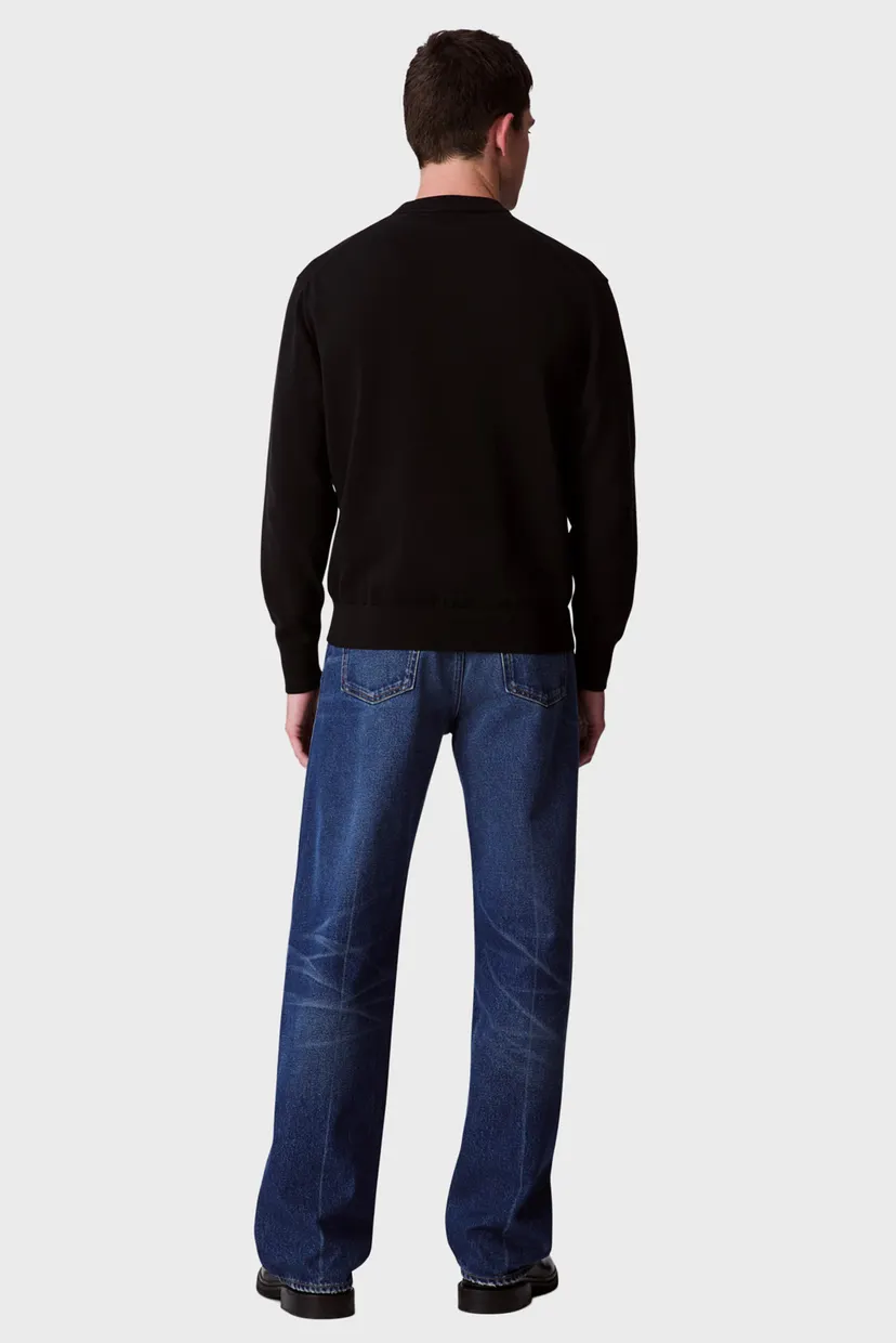 Свитер/EU LS COTTON RELAXED CREWNK SWEA 4