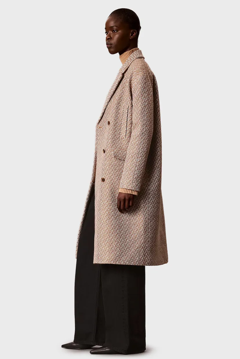 Пальто/RELAXED MID CALF PEACOAT 3