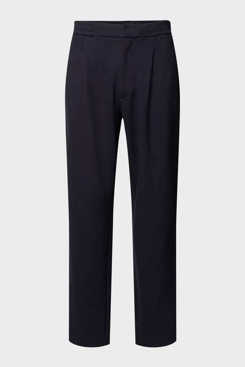 Pantaloni/SLIM TAPERED KNIT PLEATED PANT 6
