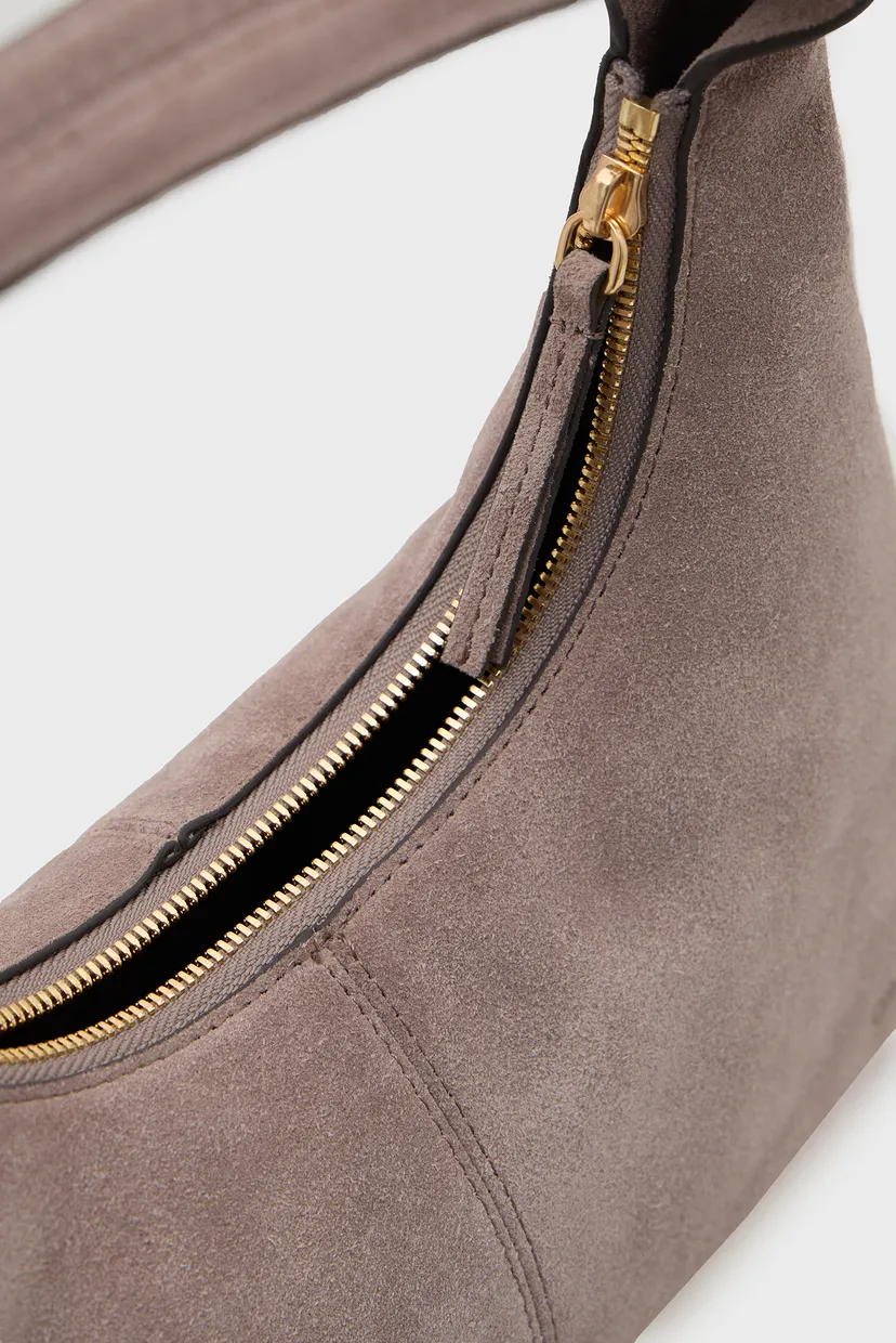 Sac/SLOUCHY SUEDE SHOULDER BAG 5