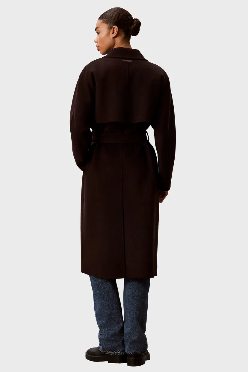 Palton/CLASSIC DF WOOL WRAP COAT 3