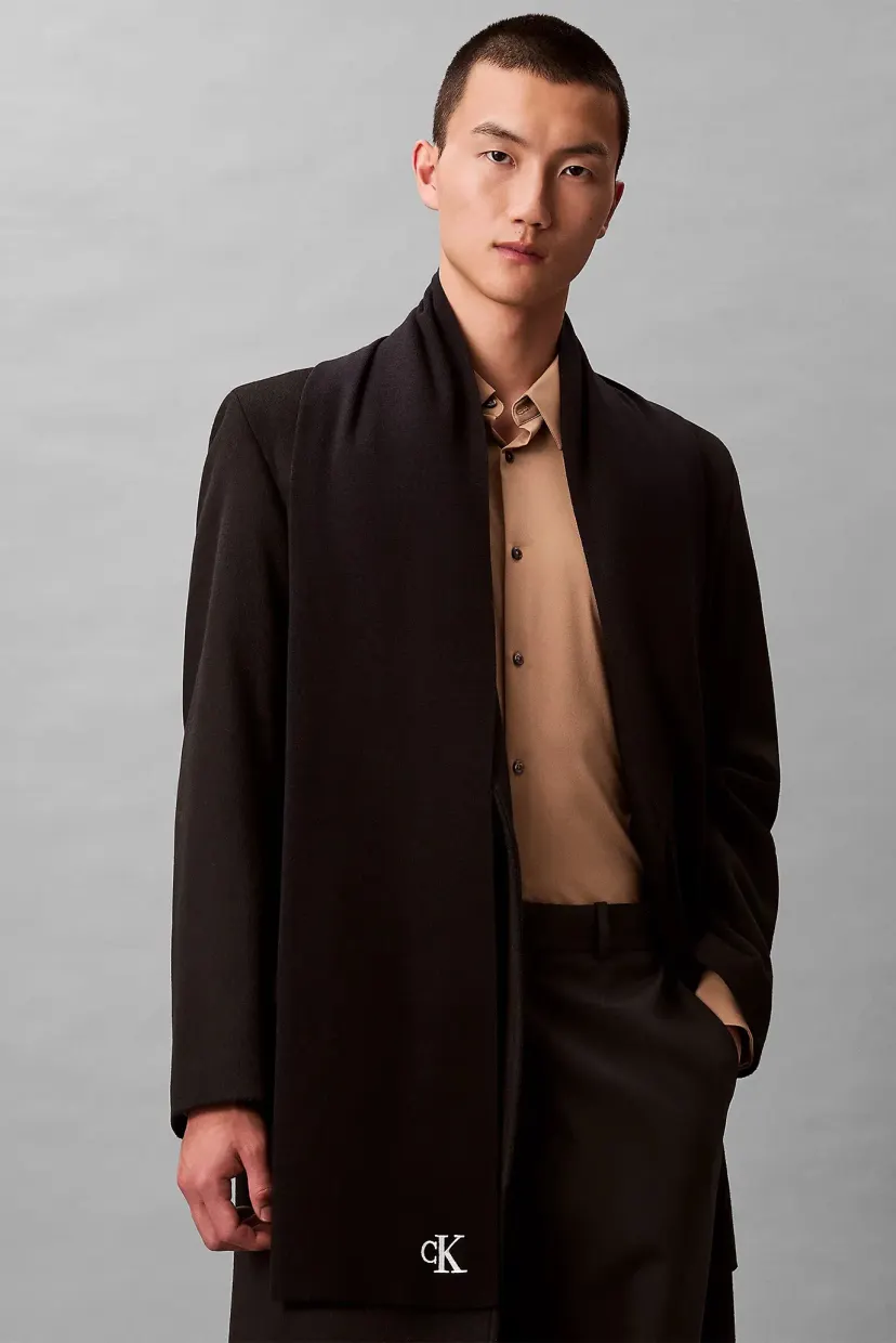 Шарф/CK FINE RIB SCARF 4