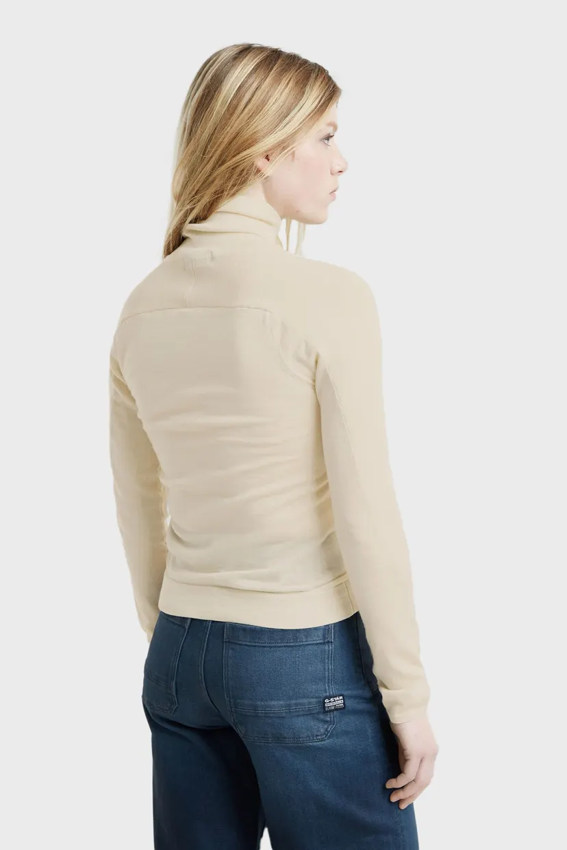 Свитер/Core slim turtle knit wmn 3