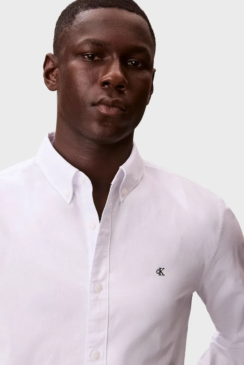 Рубашка/LS SOLID OXFORD CLASSIC SHIRT 4