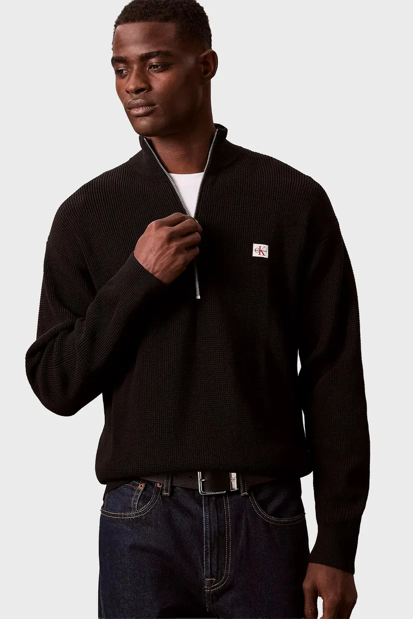 Свитер/LS EZ COTTON WAFFLE QUARTER ZIP 5