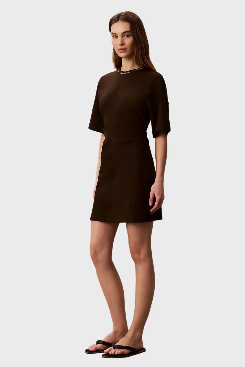 Платье/SS LOGO RIB INTERLOCK T-SHIRT DR 3