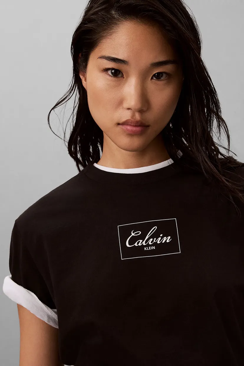Футболка/SS BOXY BOLD BOX LOGO TEE 4