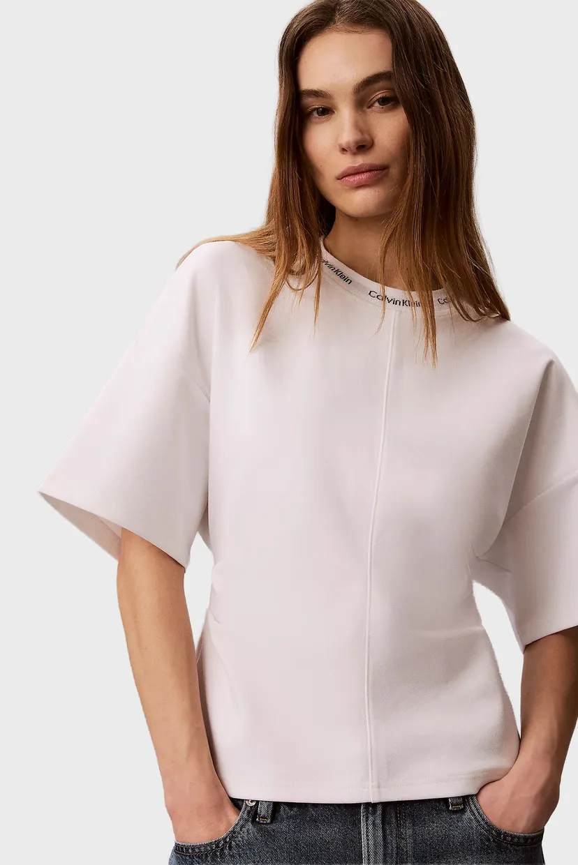 Tricou/SS LOGO NECK DETAIL INTERLOCK TO 4