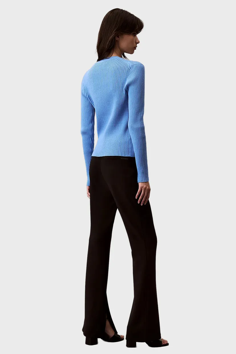 Pantaloni/Tailored Knit Pull On Flare Pant 4