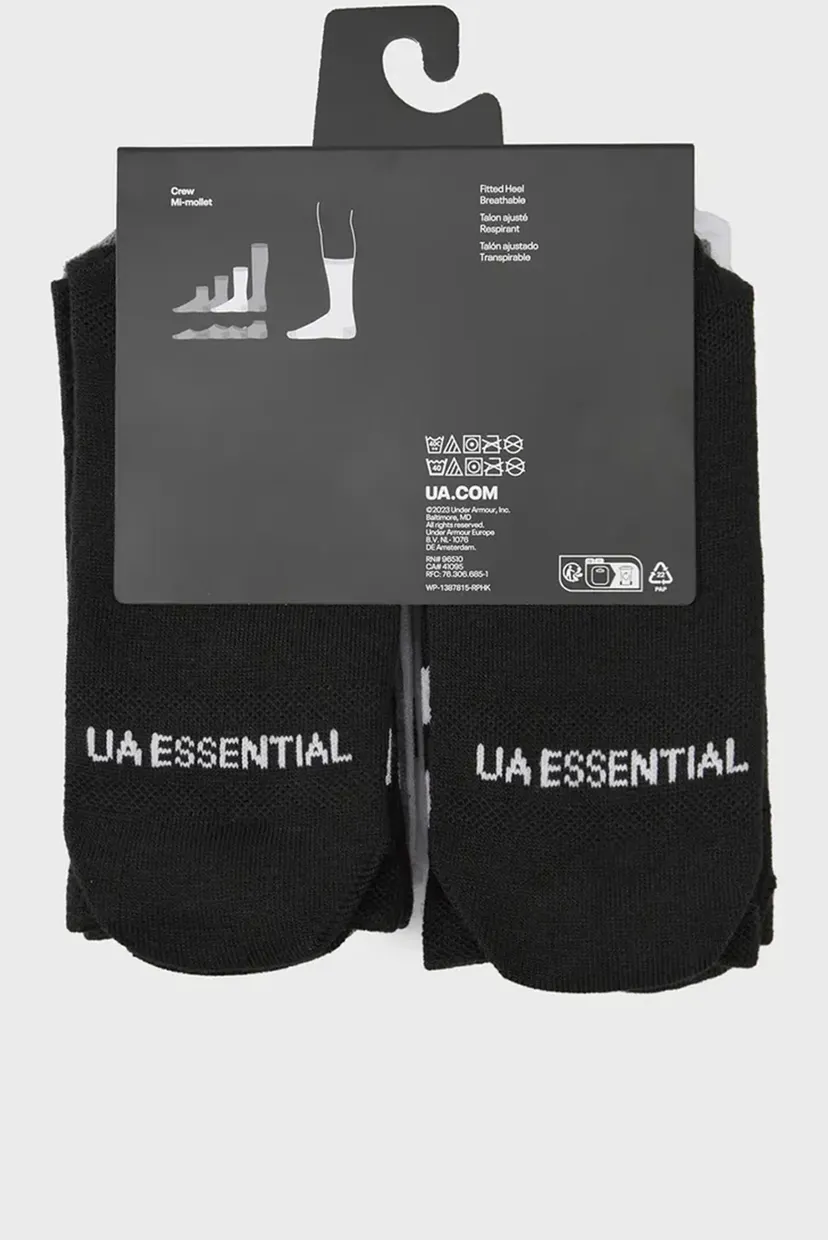 Носки/UA Essential 6pk Crew 3