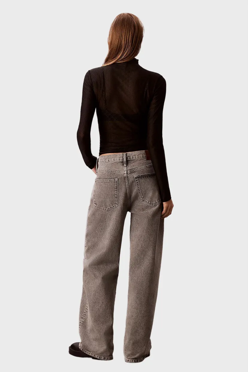 Джинсы/THE WIDE LEG GREY STERLING 3