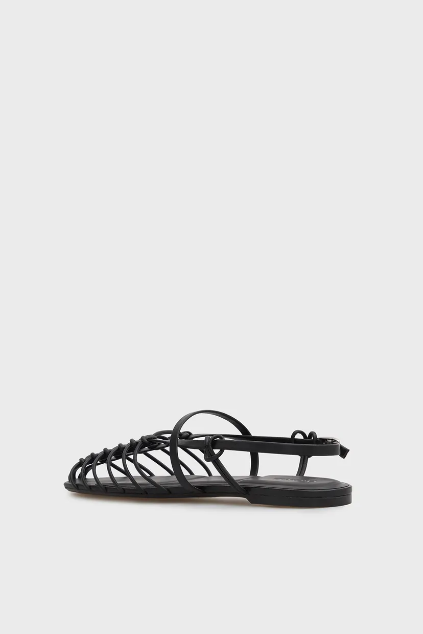 Sandale/SQUARE BALLERINA STRAPPY LTH 5