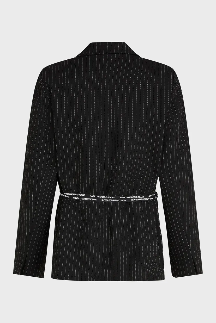 Пиджак/klj pinstripe blazer 6
