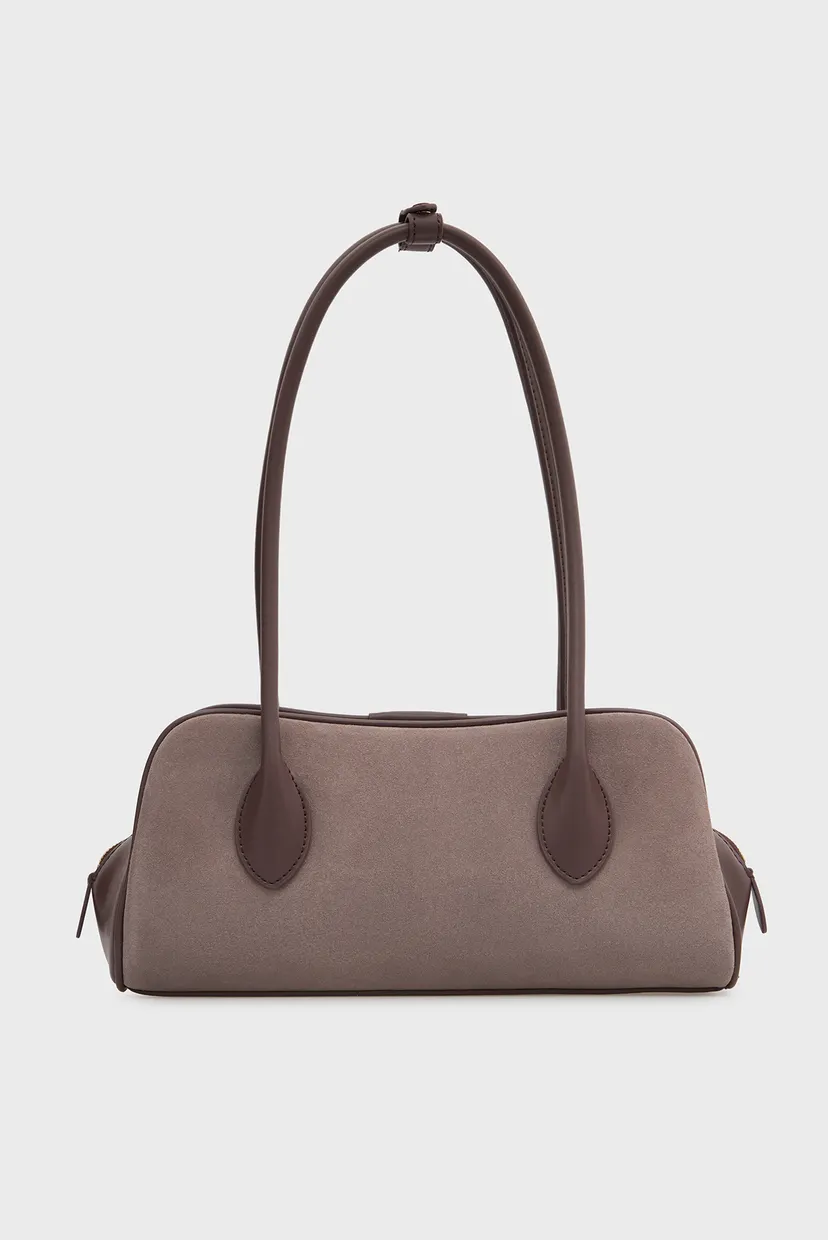 Sac/EMBLEM TRIO SUEDE SHOULDER BAG 4
