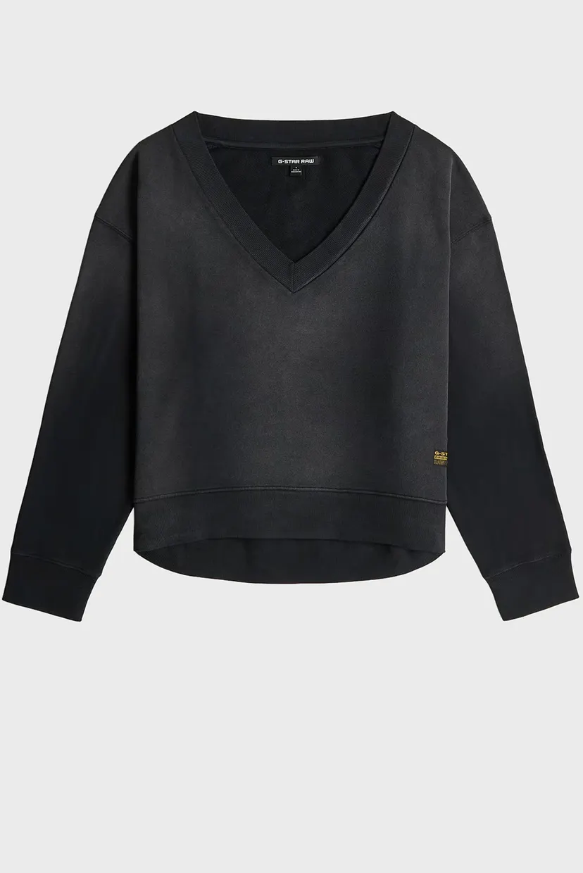 Свитшот/Sun faded  v neck loose sw wmn 6