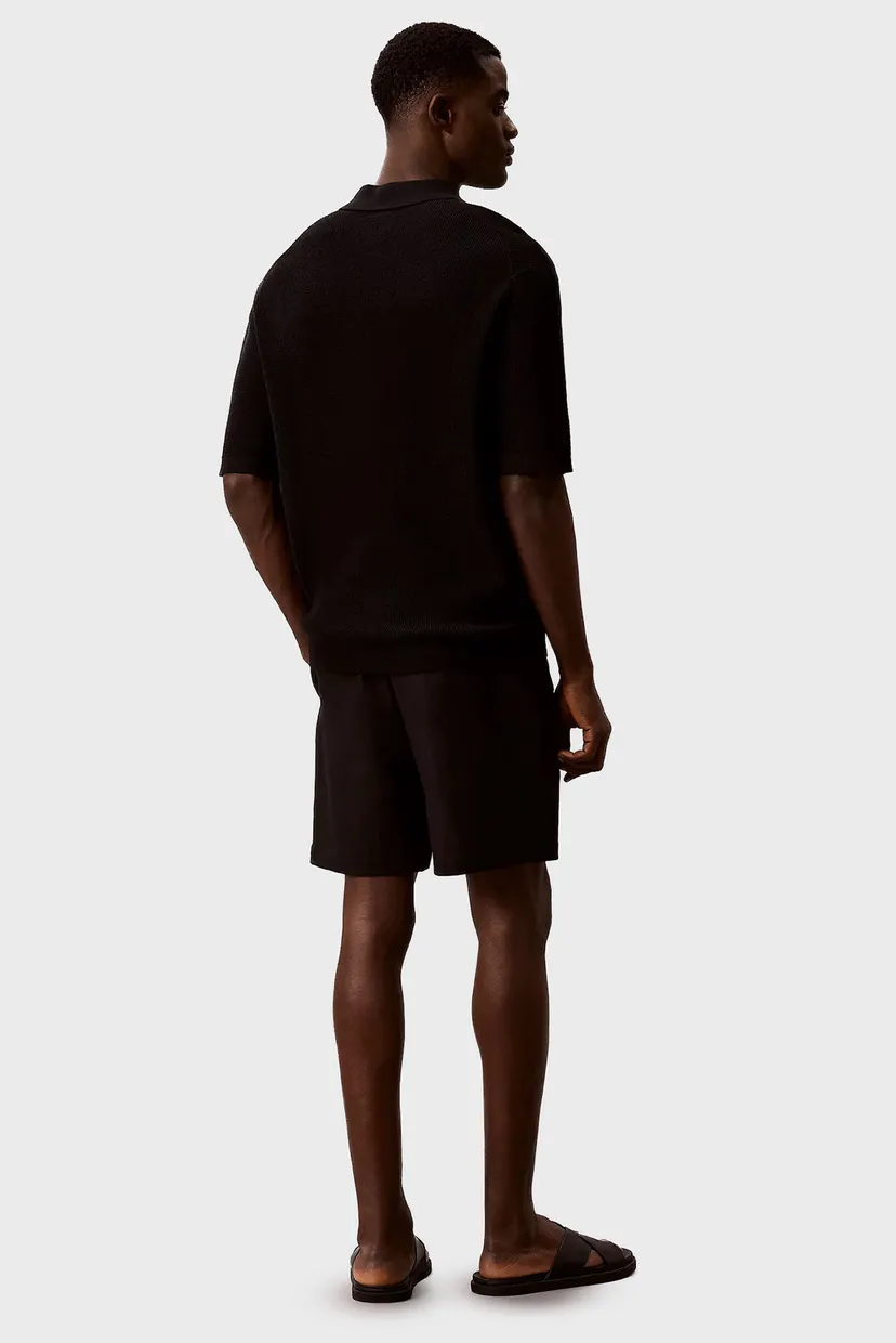 Поло/SS COTTON WAFFLE POLO COLLARSWTR 3