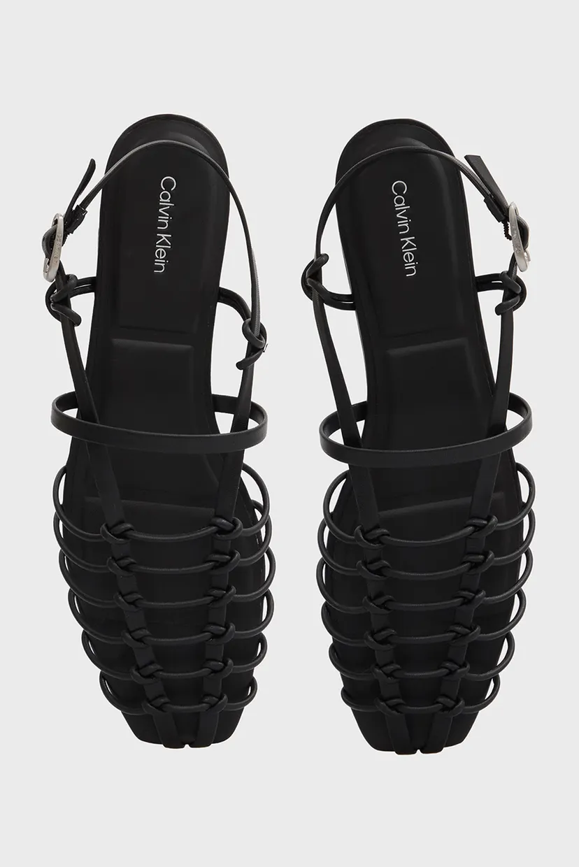 Sandale/SQUARE BALLERINA STRAPPY LTH 4