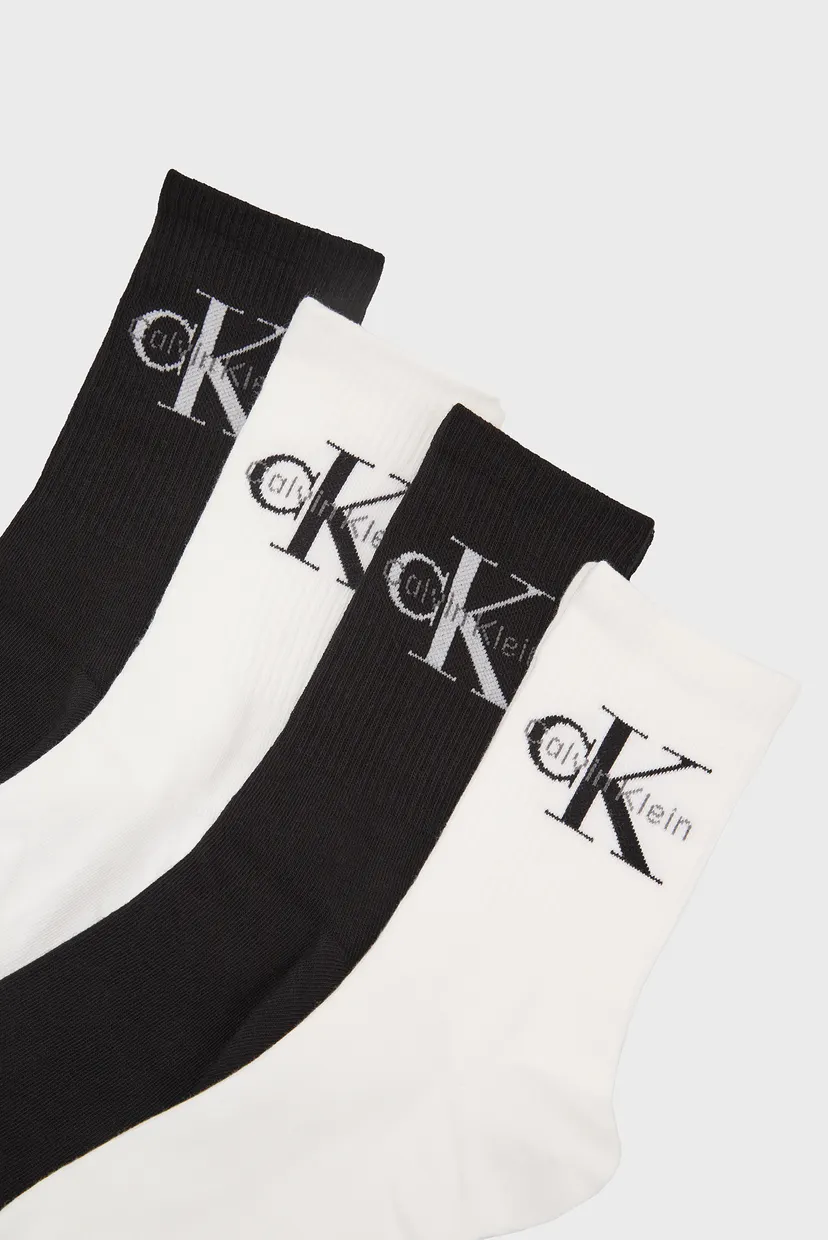 Un set de șosete/CK WOMEN SOCK 4P GIFTBOX MONOL 4