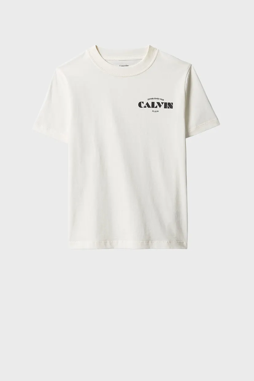 Футболка/CALVIN SMALL CHEST PRINT TEE SS 6