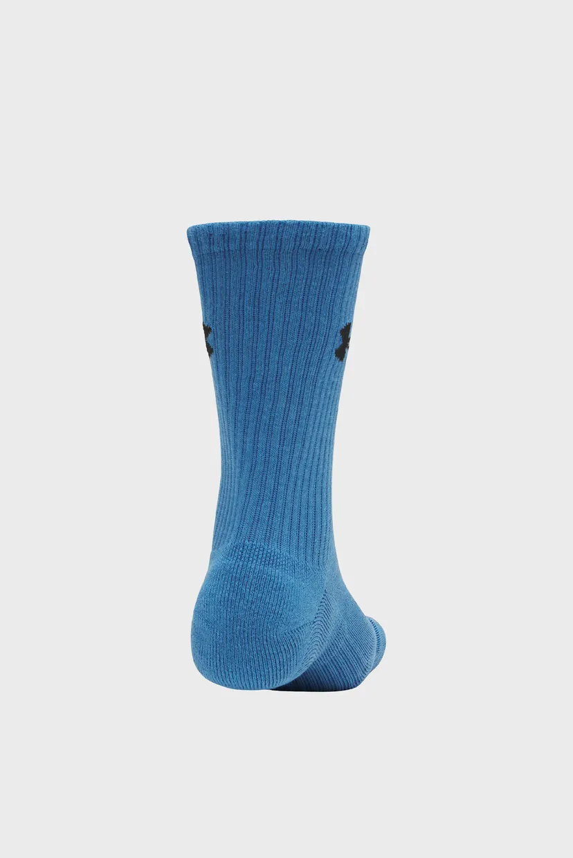 Носки/UA Performance Cotton 3p Crw-BLU 3