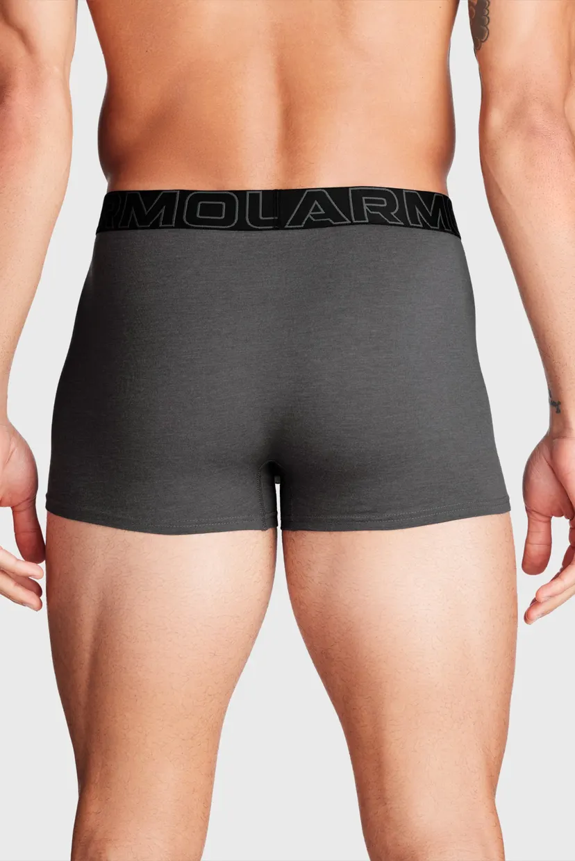 Трусы/Underwear Boxers UA PERFORMANCE COTTON - SOLID 3 3PK 3