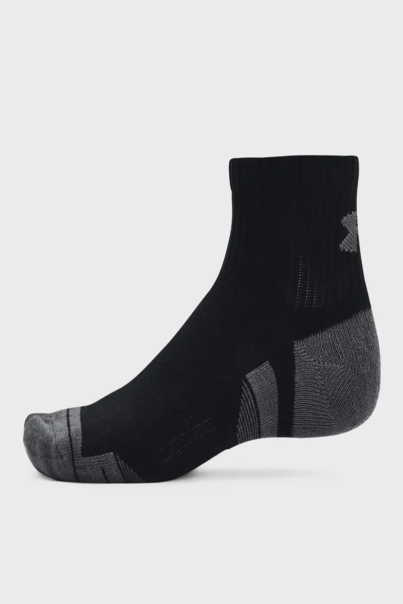 Носки/UA Performance Cotton 3p Qtr 4
