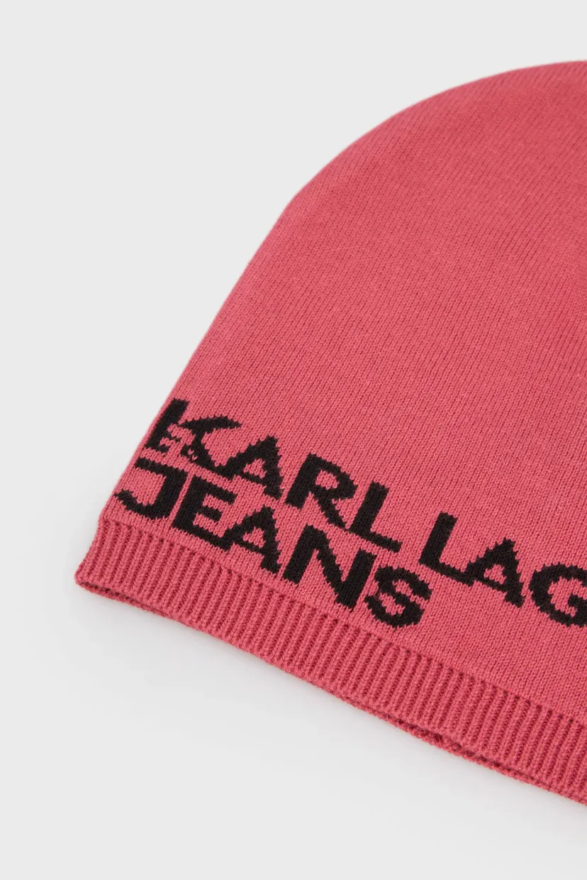 Шапка/klj single layer logo beanie 3