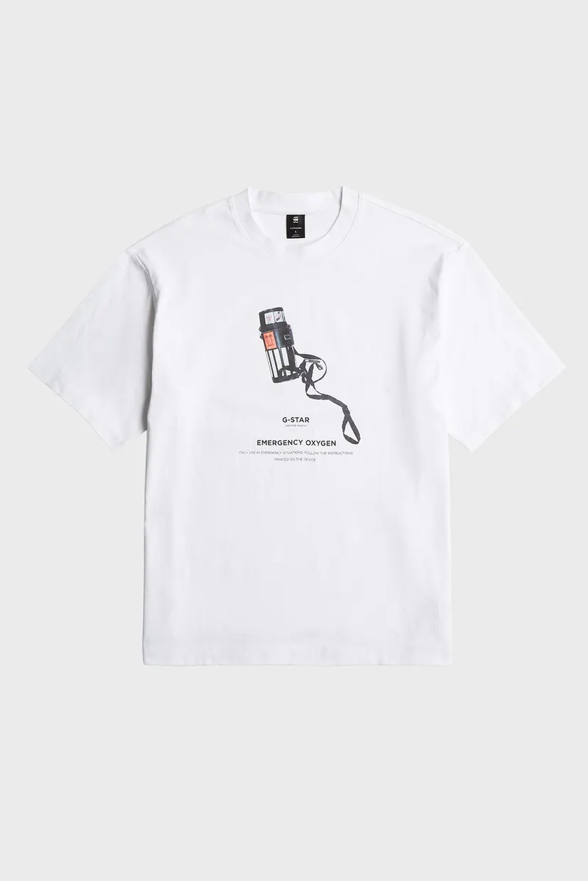 Футболка/Archive print boxy r t 4