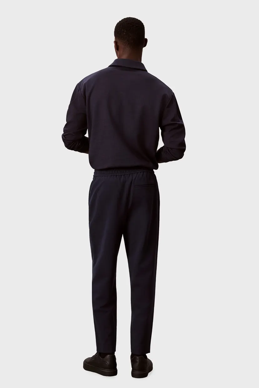 Pantaloni/SLIM TAPERED KNIT PLEATED PANT 3