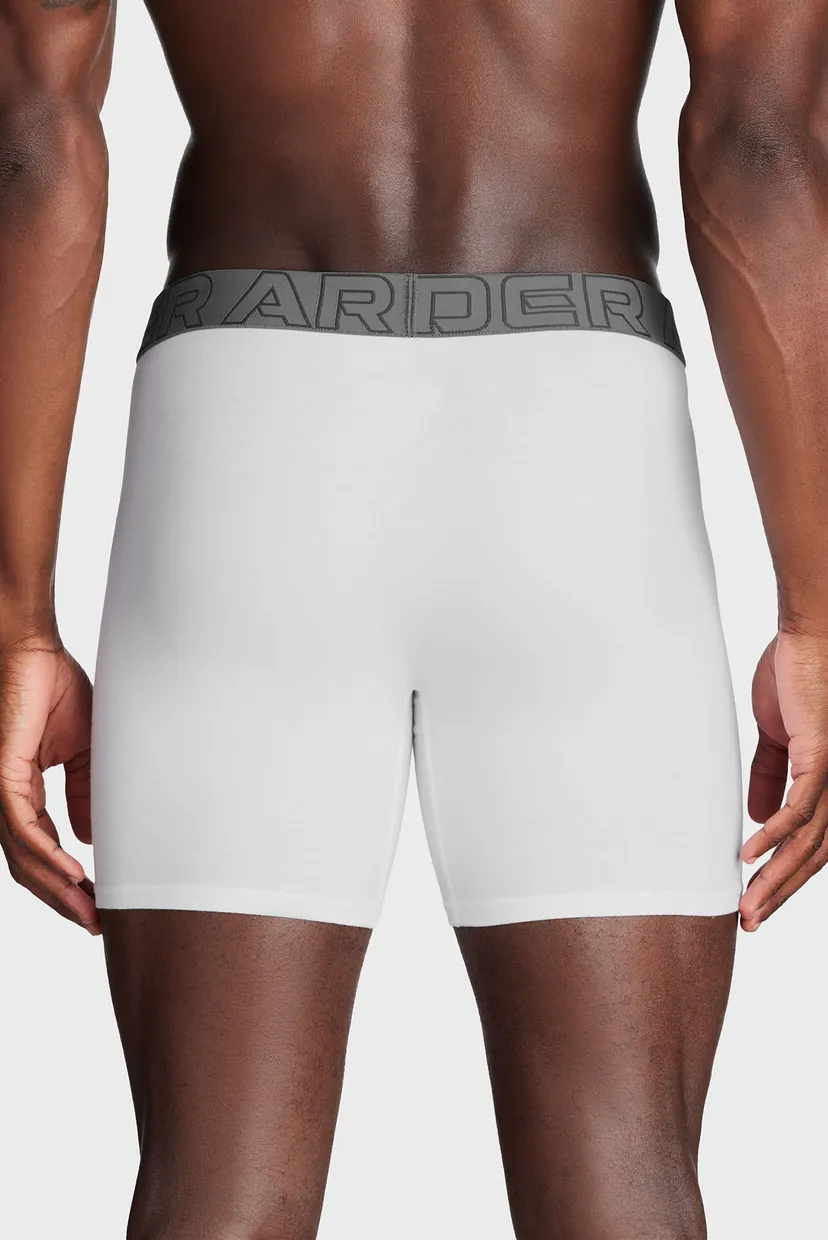 Трусы/Underwear Boxers UA PERFORMANCE COTTON - SOLID 6 3PK 3