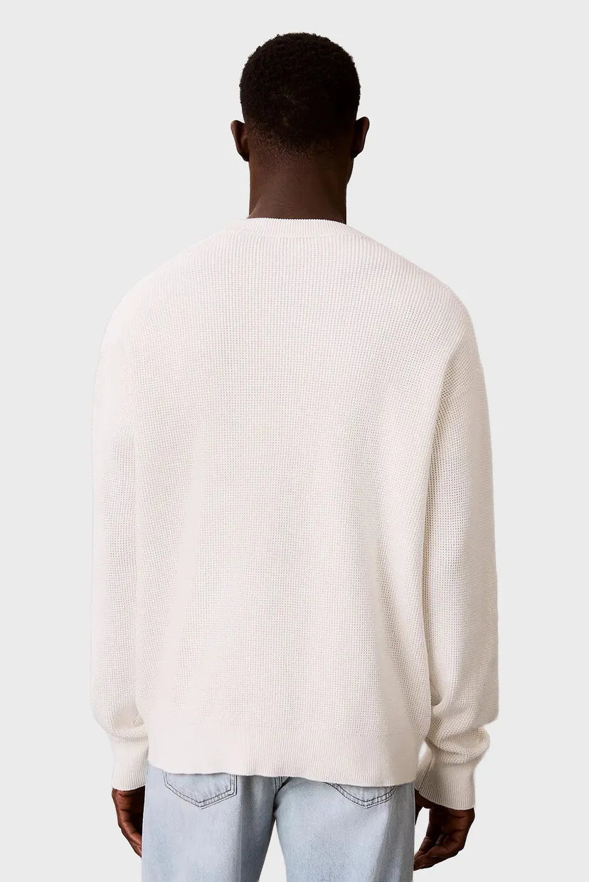 Pulover/LS EZ COTTON WAFFLE CRWNK SWTR 9 4