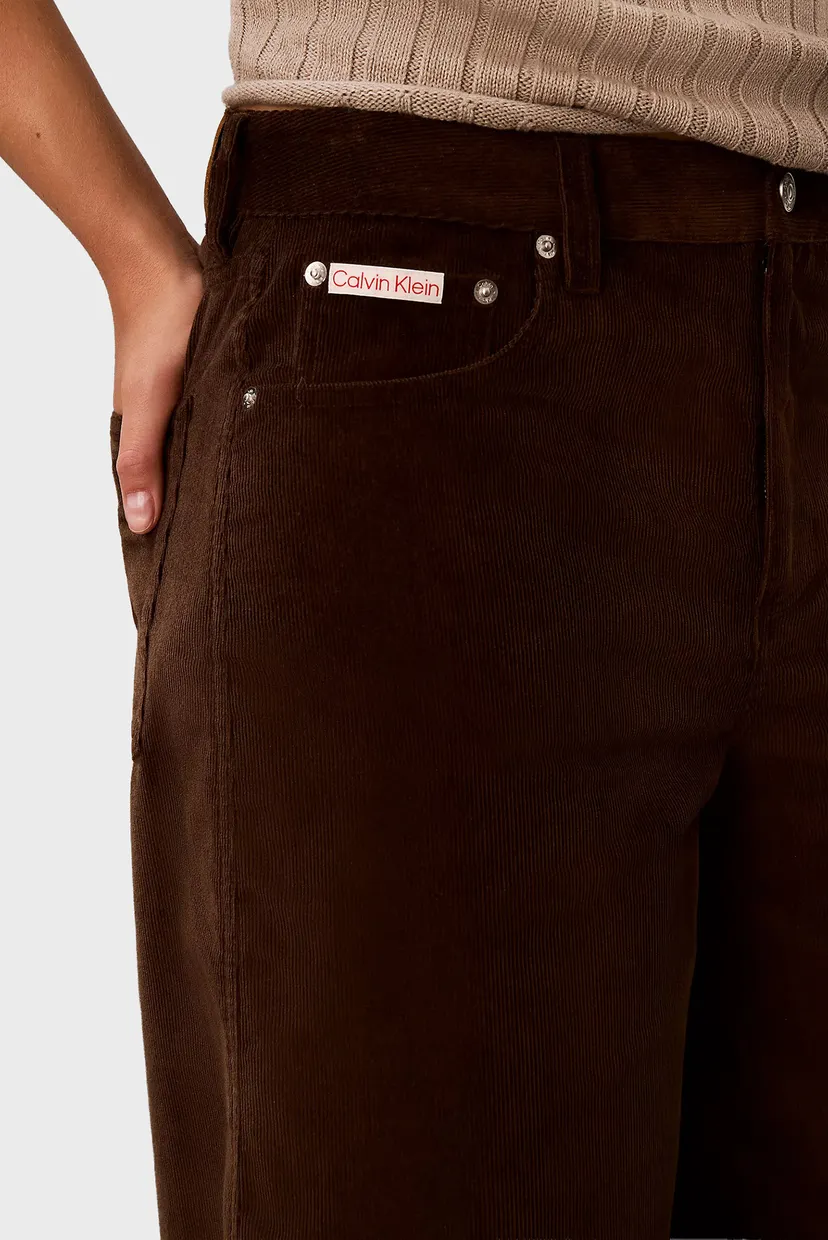 Pantaloni/CORDUROY WIDE LEG PANTS 5