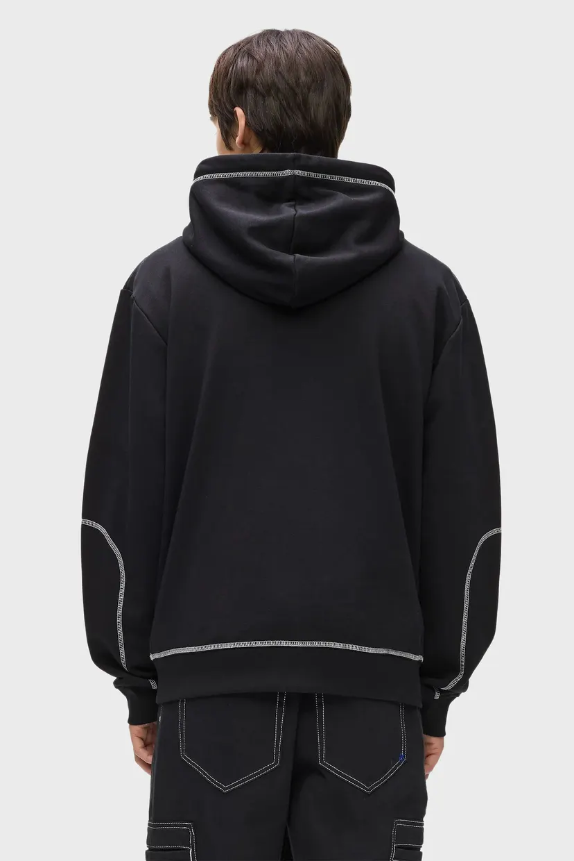 Худи/KLJ REG CONTRAST STITCH HOODIE 3