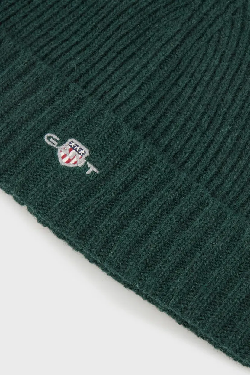 Capac/UNISEX. SHIELD WOOL BEANIE 4