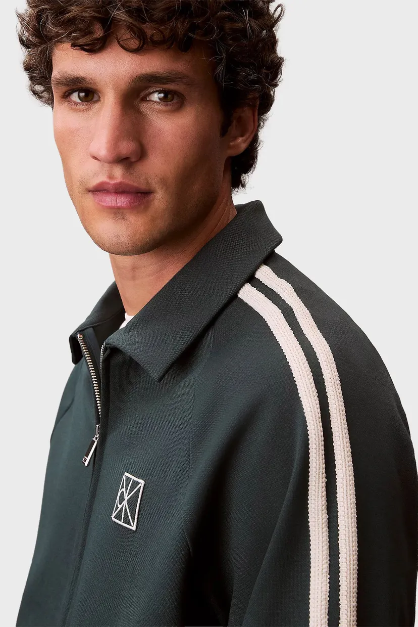 Реглан/LS LUXE PONTE TRACK JACKET 5
