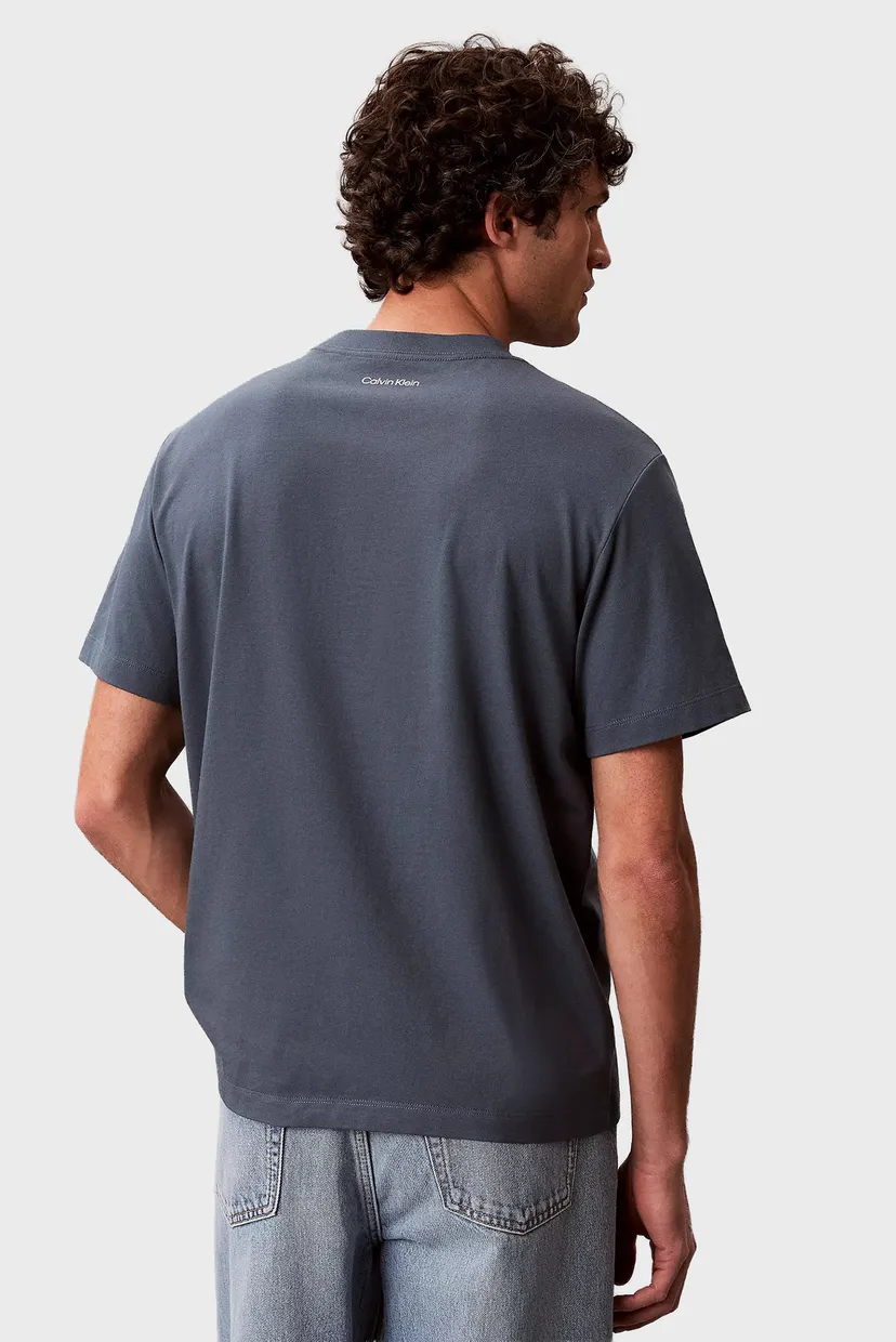 Tricou/SS 20S CALVINKLEIN TRVL FONT GRA 3