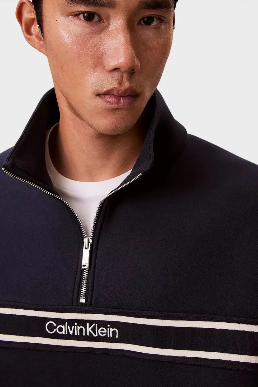 Raglan/LS COTTON SPACER STRIPE RIB QTR 5
